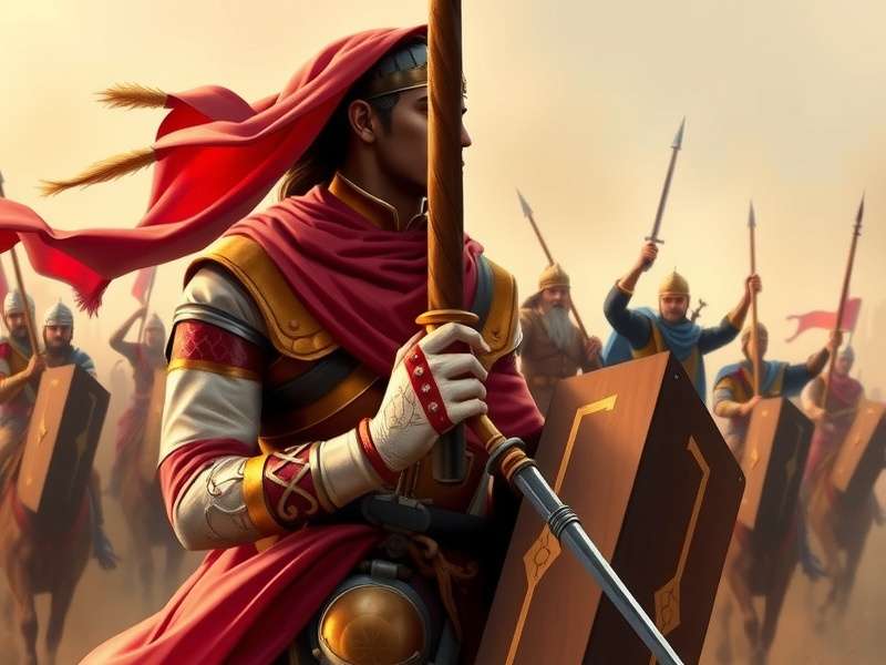 Prithviraj Chauhan leading his army in battle